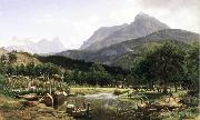 Worthington Whittredge View Near Brunnen on Lake Lucerne china oil painting artist